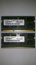 Pamięć RAM SO-DIMM 4GB (2x2GB) Kingston PC3 10600S Dual Laptop
