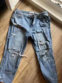 Jeansy damskie rwane rozmiar 46 mom jeans