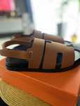 Hermes sandały 41 idealne na dł wkładki 26cm
