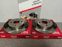 Opel Astra G/H 98- Tarcze hamulcowe tył /4 śruby/ + klocki kpl.>