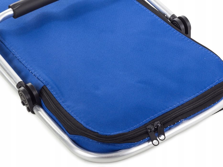 Kosz piknikowy składany termiczny turystyczny koszyk na zakupy