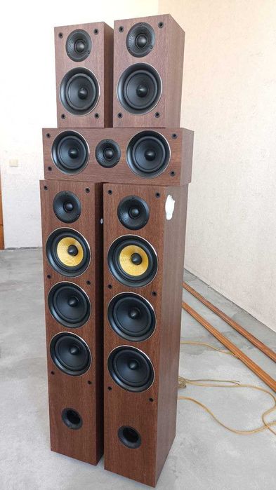 Ресивер DENON AVR-X1000 комплект акустики