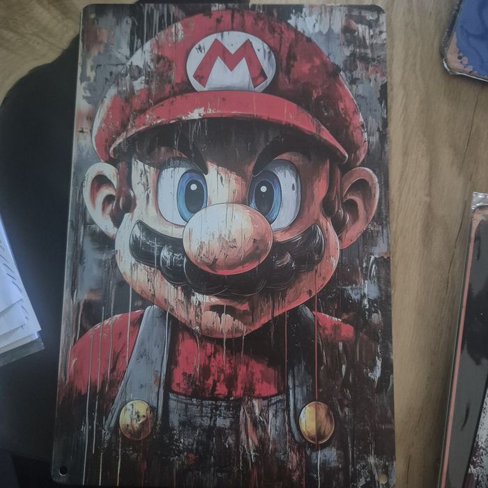 Tabliczki metalowe retro