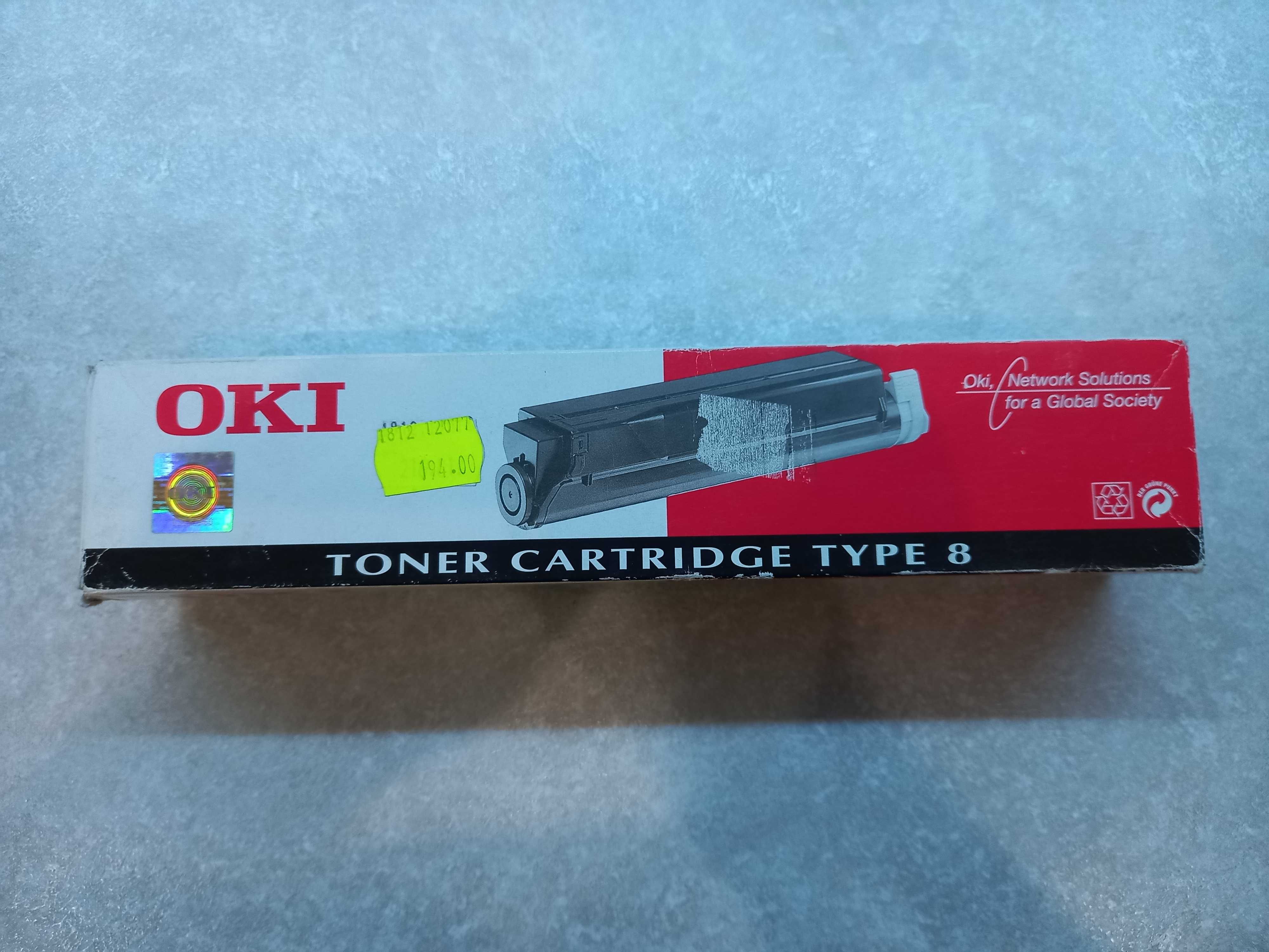 Toner OKI do OkiPage 14 Type 8 Nowy Oryginalny