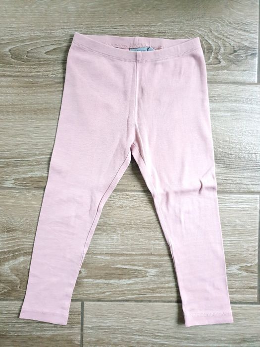 Getry legginsy różowe dla dziewczynki rozmiar 92