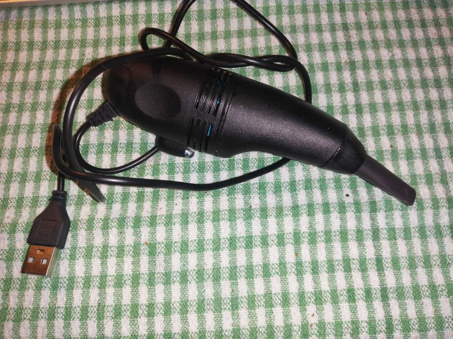 Aspirador portátil, teclado USB