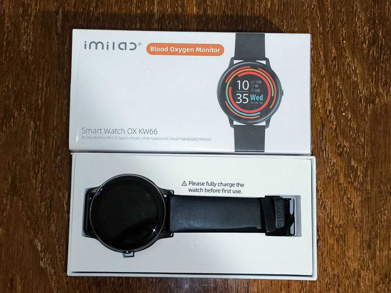 Розумний годинник XIAOMI iMi KW66 Smart Watch (Black)