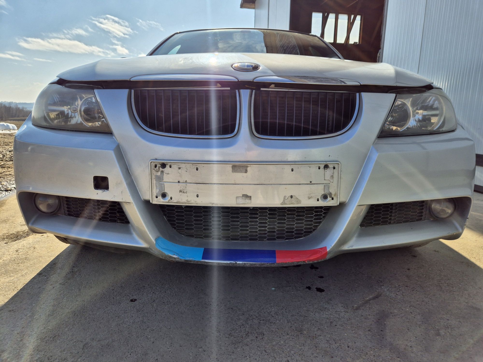 М бампер BMW E90 E91 дорест М пакет БМВ Е90 Е91 Бампер передний
