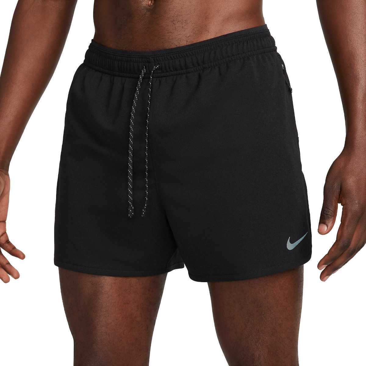 Nike Stride Running Division Shorts Dri-Fit 4" Brief-Lined Black FB