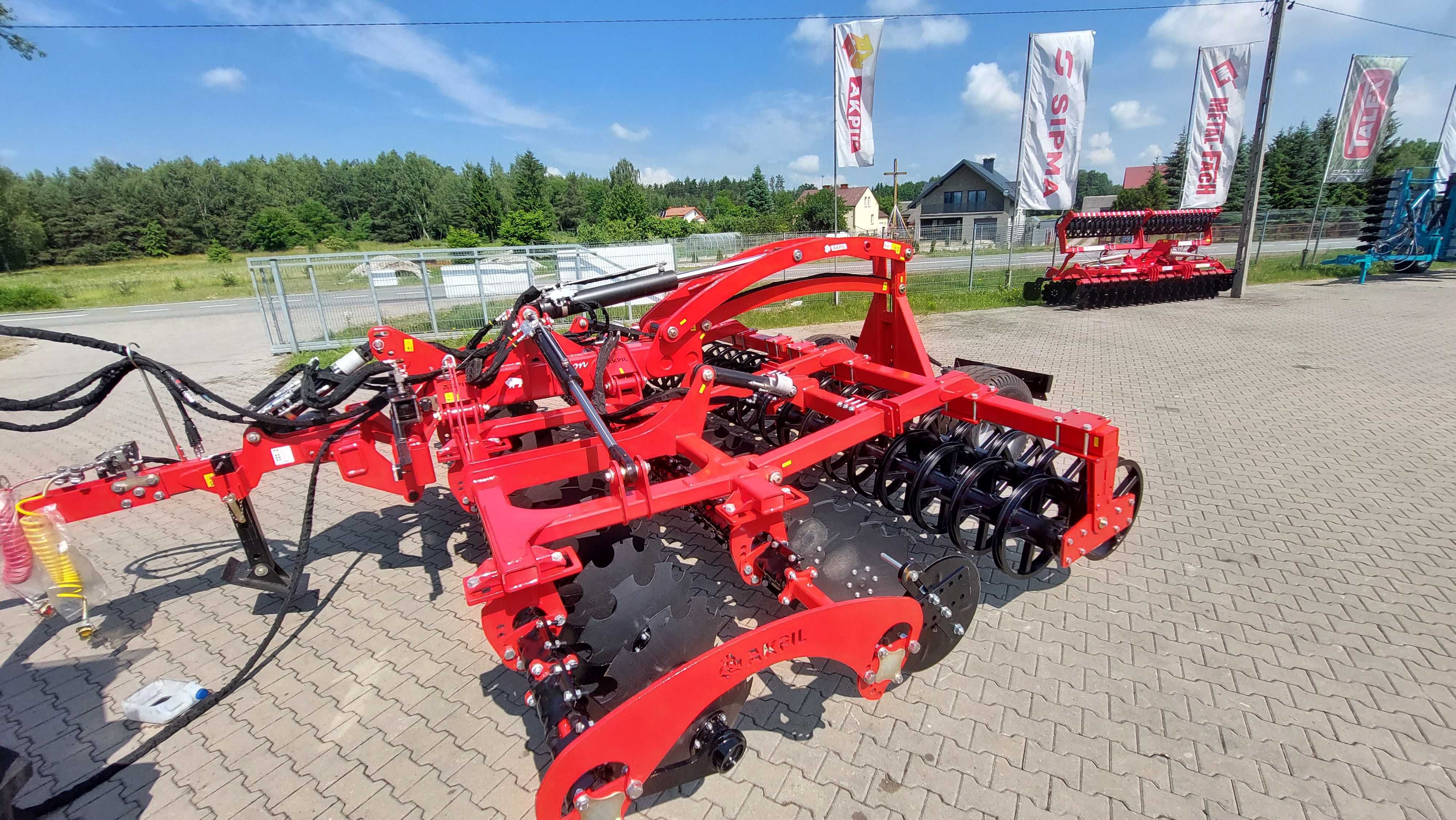 Brona Talerzowa składana AKPIL Gepard XL Bison XL 4m 5m 6m MANDAM