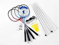 Sunsport Badminton Zestaw dla 4 osób Tactic ,244x677 mm