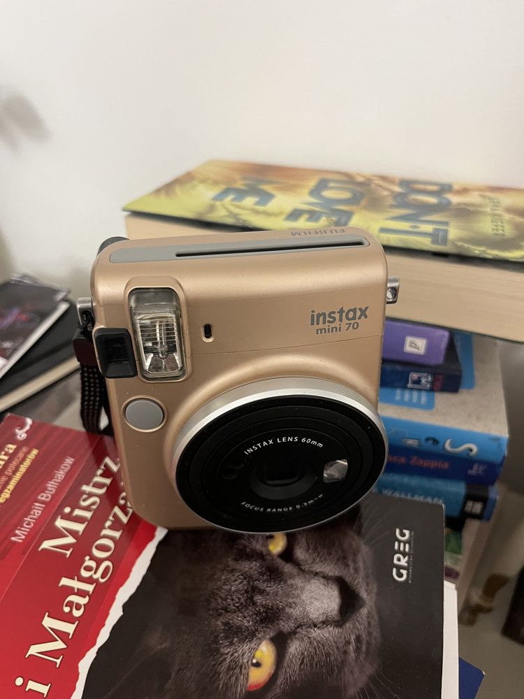 instax mini 70 aparat analogowy rosegold