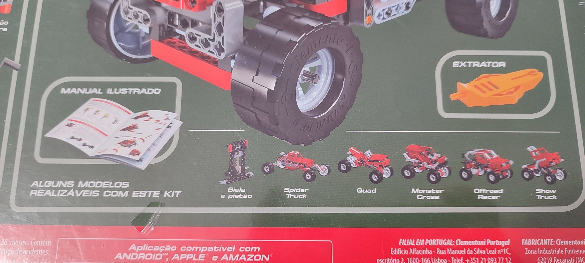 Laboratório de Mecânica Clementoni Monster truck NOVO
