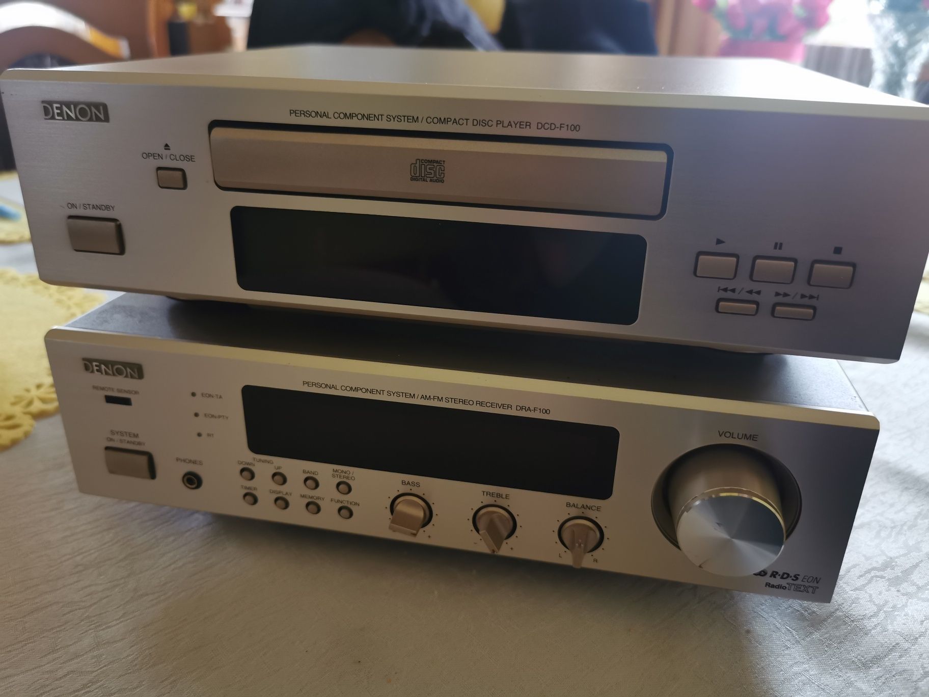 Denon mini amplituner i cd F100