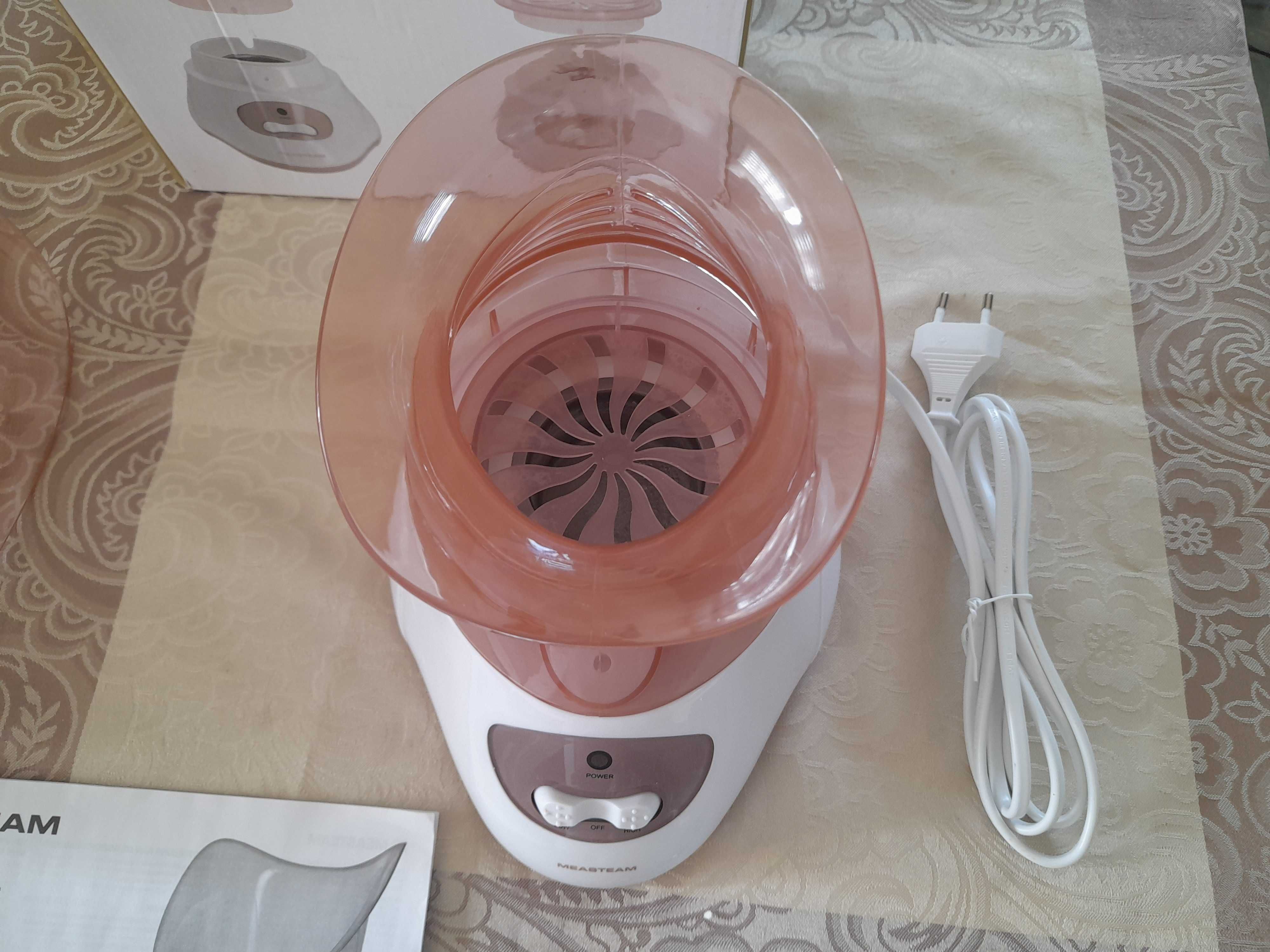 MEASTEAM Inhalator Parownica Sauna Parowa Inhalacja Twarzy