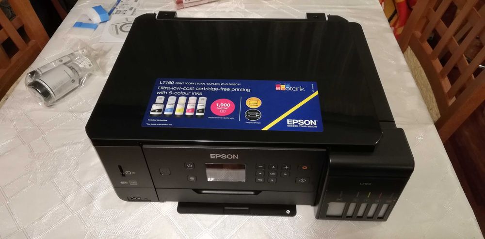 Drukarka atramentowa Epson Eco Tank L7160 niesprawna lub na części
