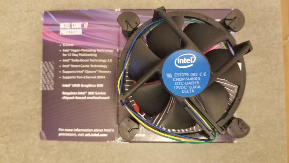 Intel i7-8700 Cooling Fan64551972718722121