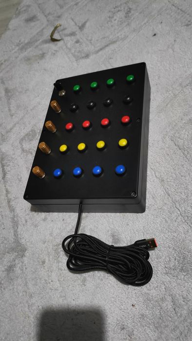 Kontroler do gier Button Box kierownica pad