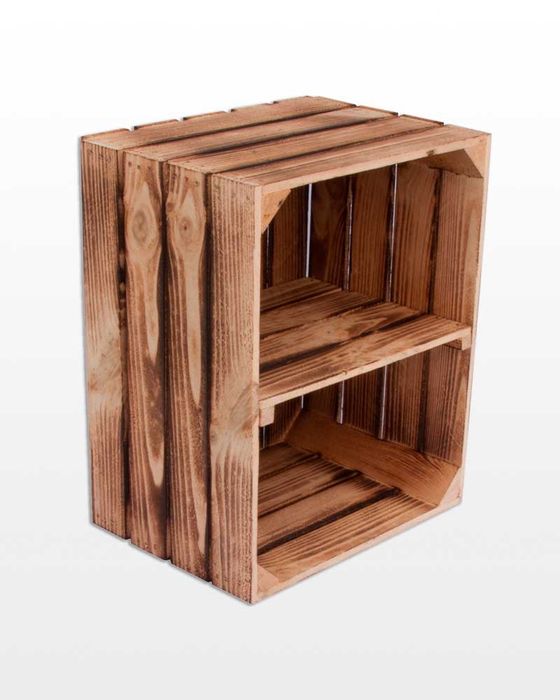 Ящик дерев’яний 50х40х30 кубик опалений