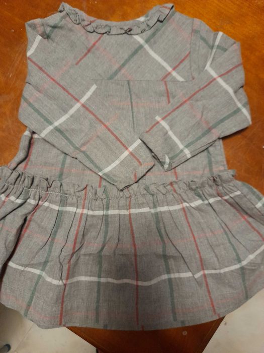 Vestido e Bolero 12 meses