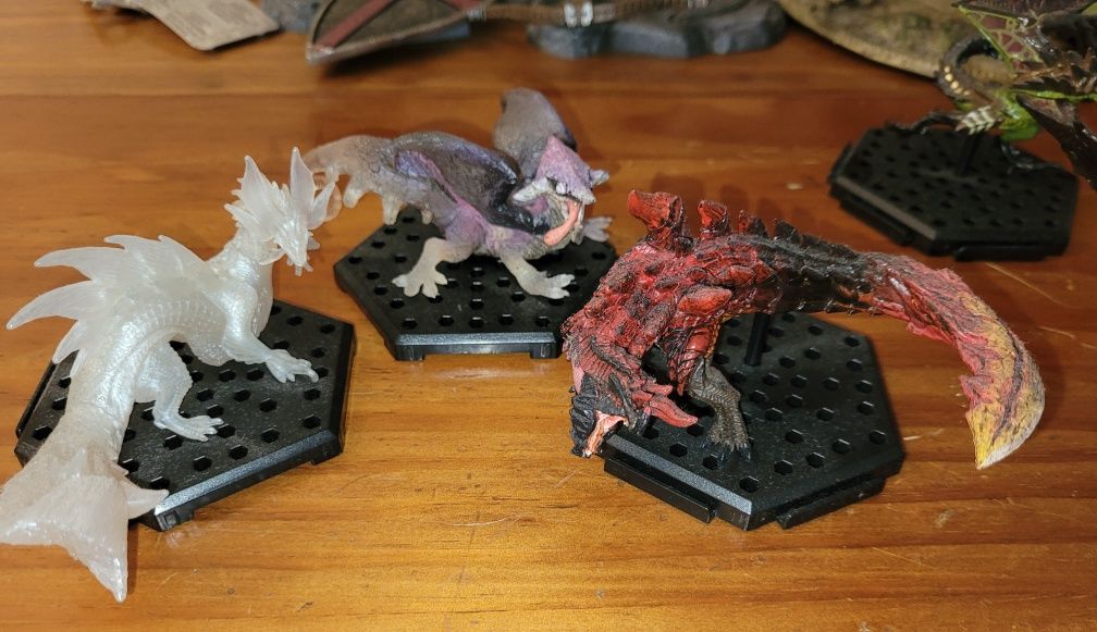 Figuras Dragoes Monster Hunter