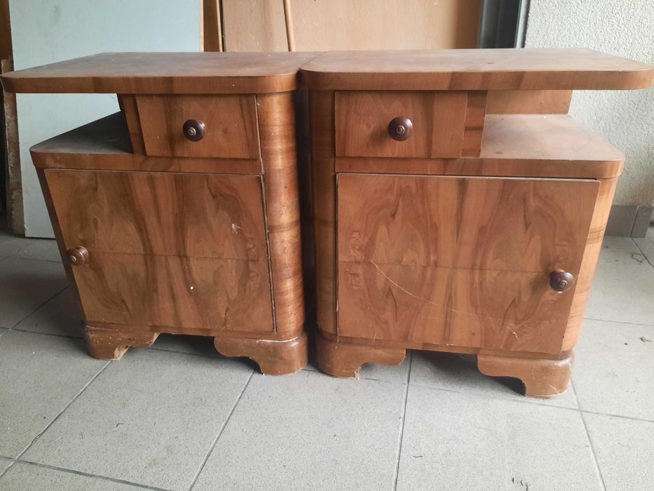 2 szafki nocne z lat 60-tych