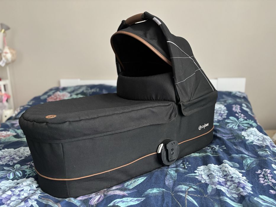 Gondola Cybex + folia przeciwdeszczowa