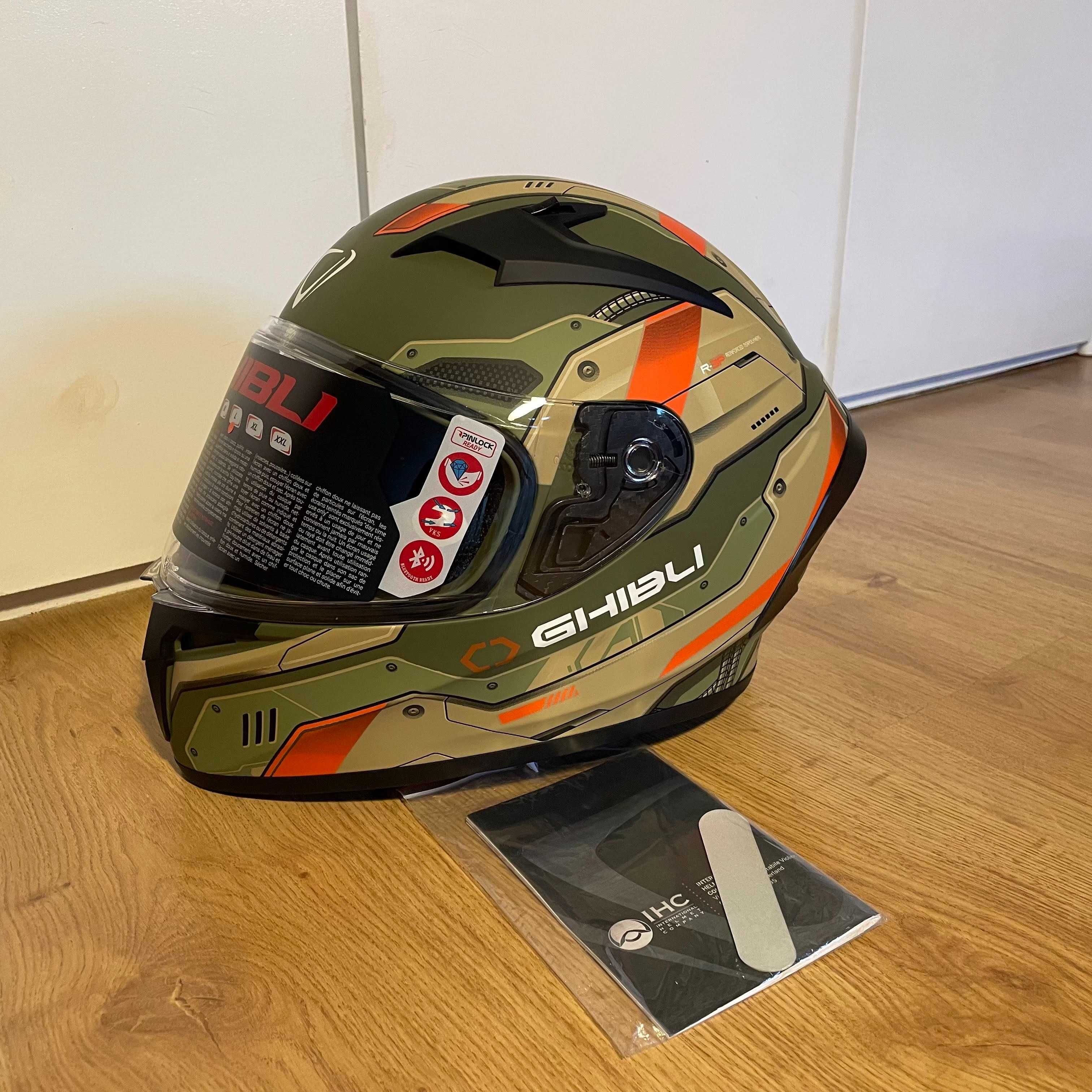 Capacete (L) Moto Novo - Vemar Ghibli Robot