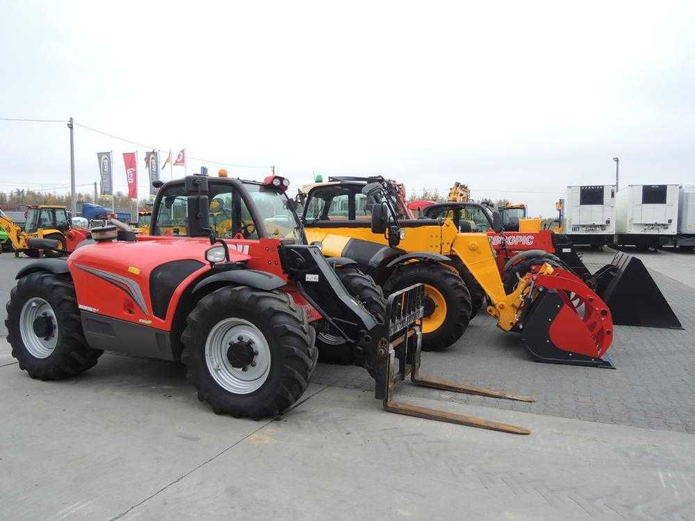 Wynajem najem ładowarki teleskopowe ładowarka teleskopowa Manitou, JCB