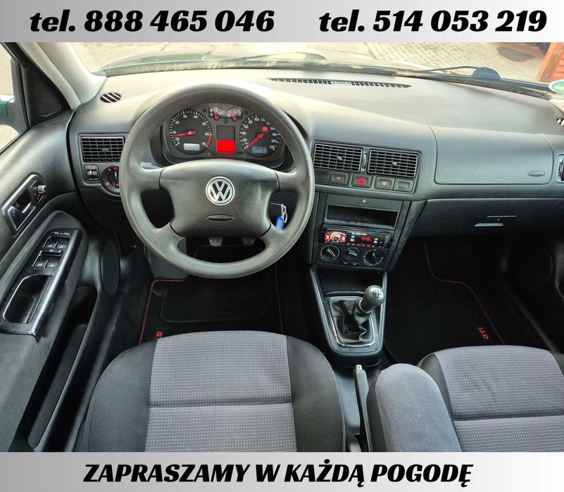 VW Golf IV • benzyna • 2002 • 5 drzwi • sprawna KLIMA • z Niemiec
