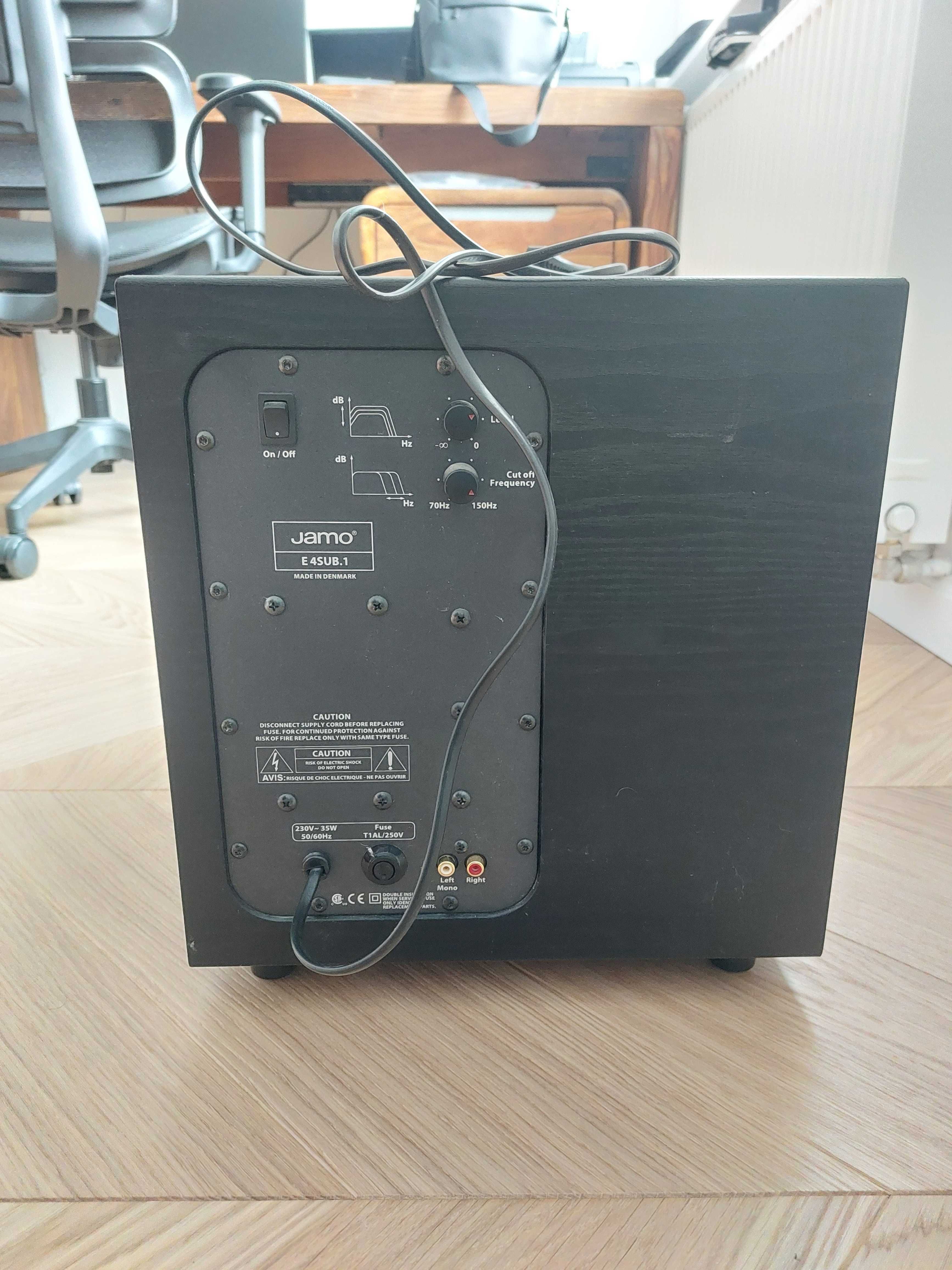 Subwoofer aktywny do kina domowego Jamo e4sub.1 stan bdb