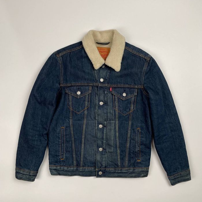 Джинсова куртка, шерпа Levi's Sherpa Trucker