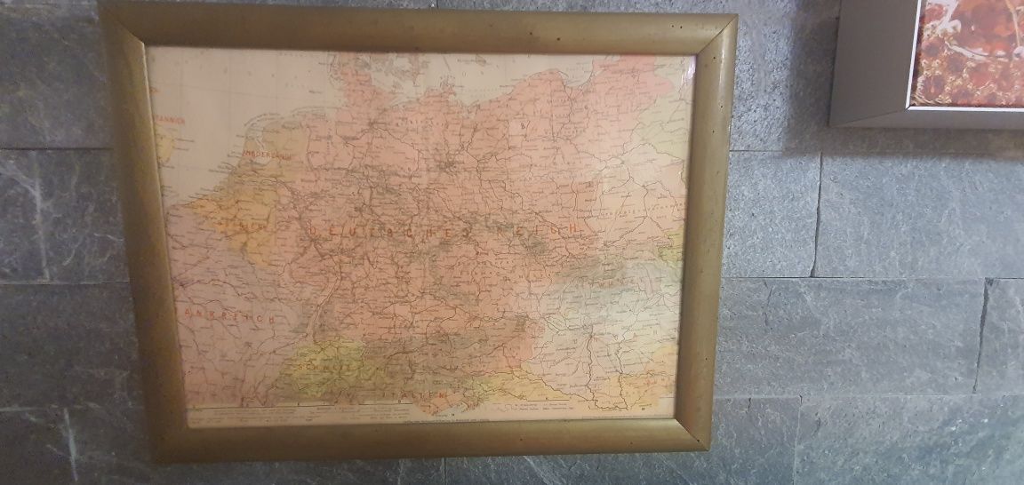 Mapa Europy z 1943 roku.