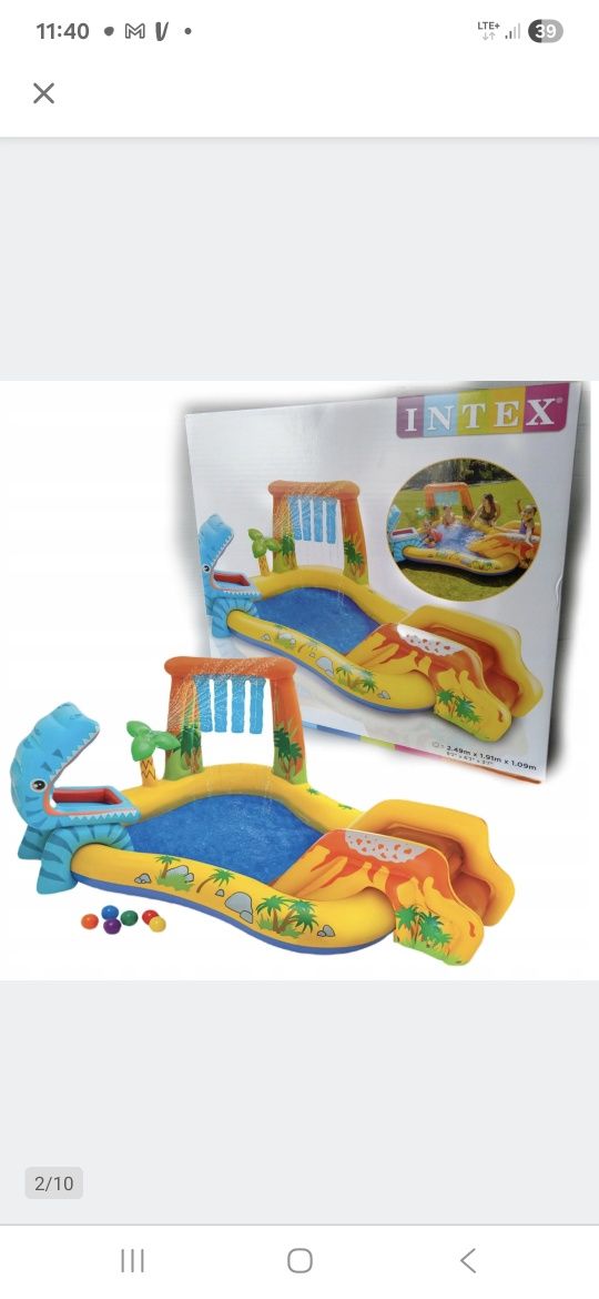 Dmuchany basen Intex