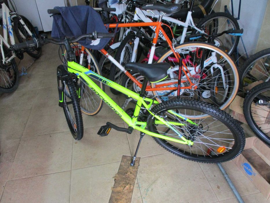 ROCKRIDER ST500 Verde Neon Roda 24