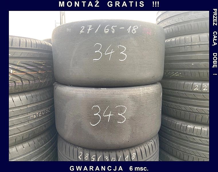 27/65-18 Michelin Pilot Sport GT _2szt_(343)