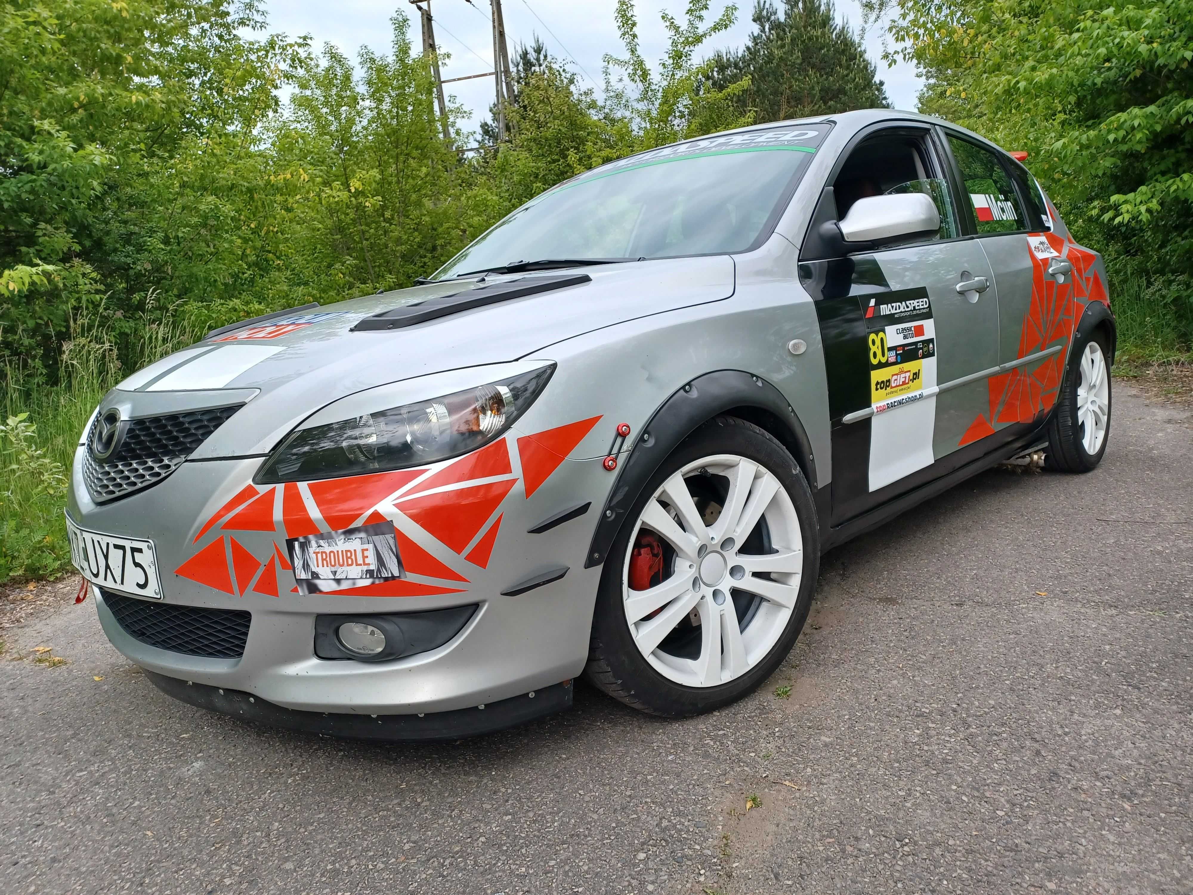 Mazda 3 kjs, trackday, supersprint