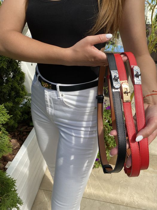 Ремни люкс эко- кожа