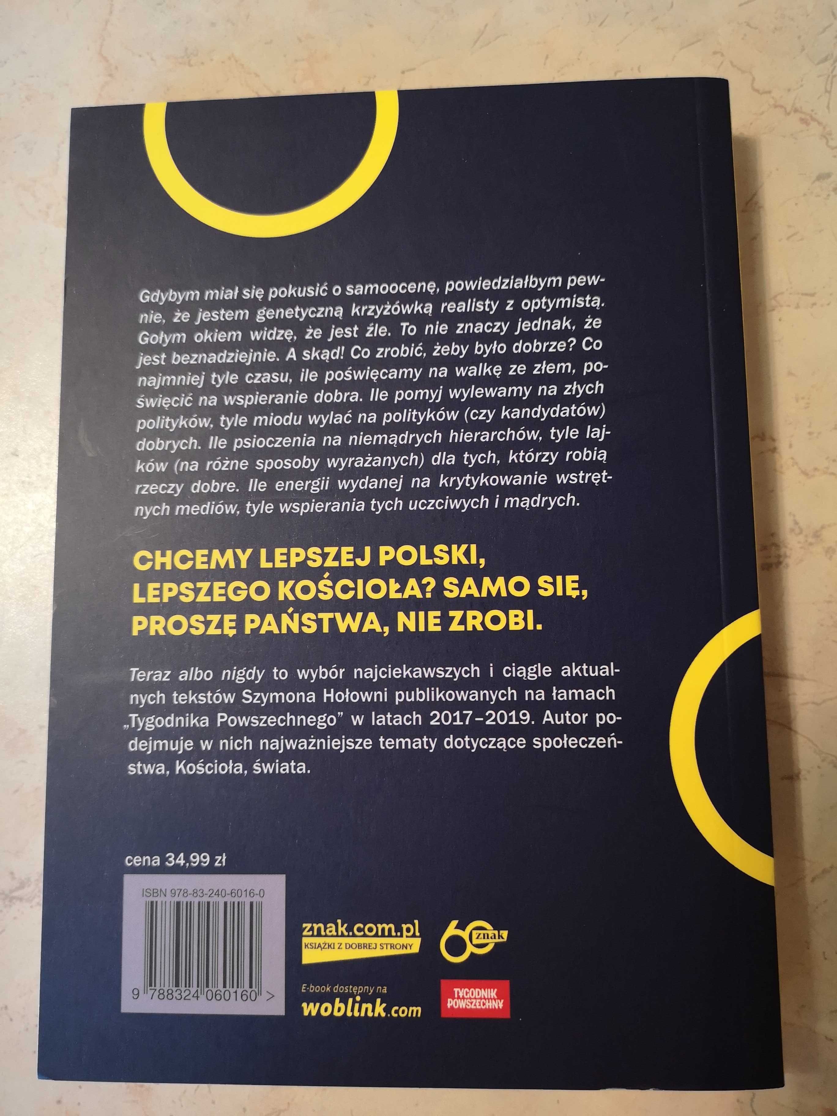 Nowa książka: Szymon Hołownia. Teraz albo nigdy