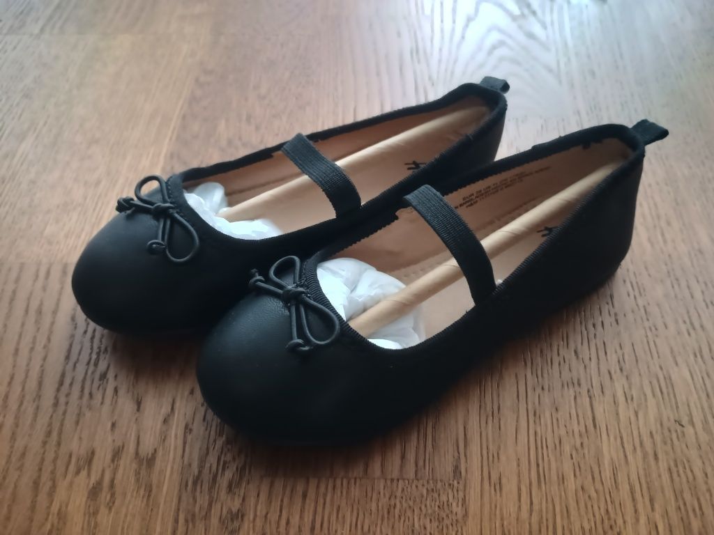 Czarne baleriny H&M rozm. 28 NOWE