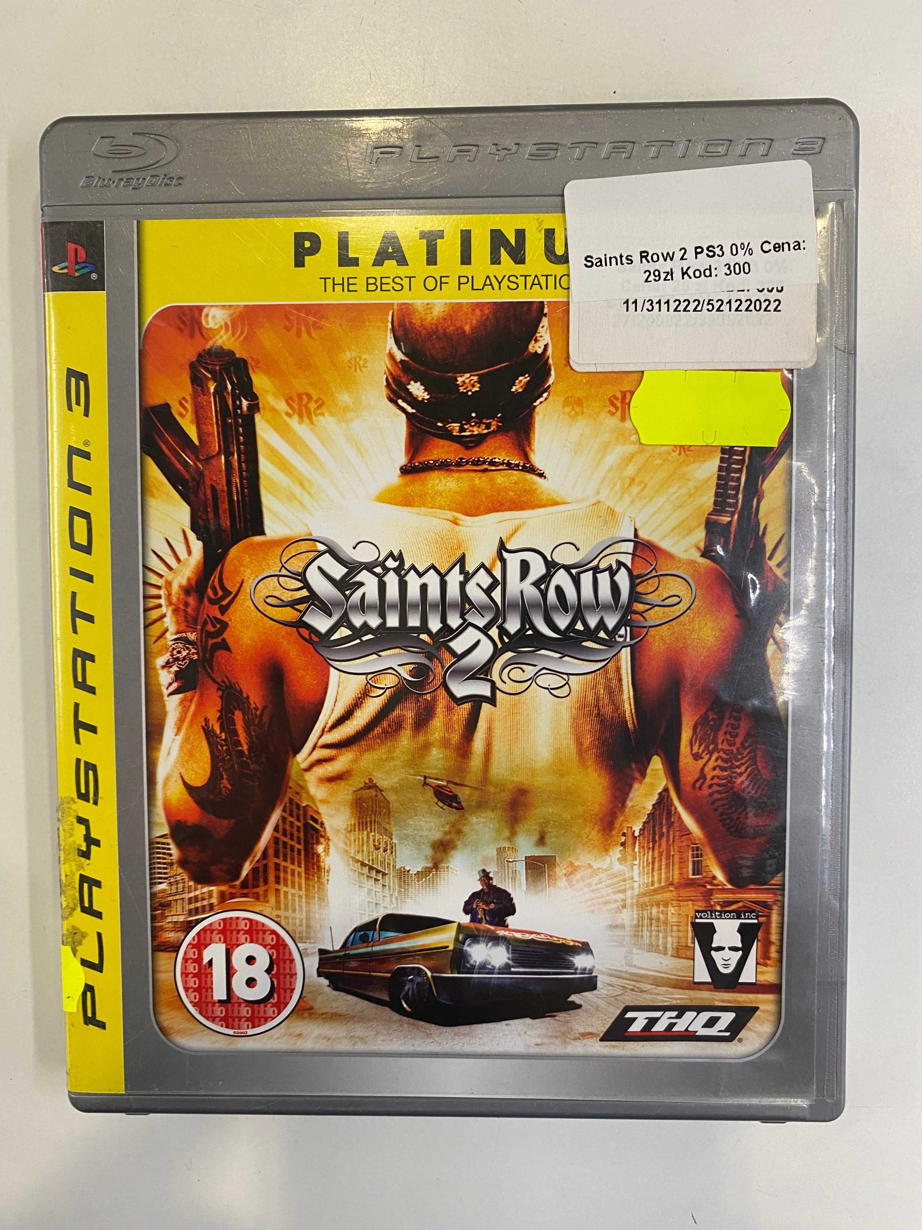 Saints Row 2 PS3 Sklep Ostróda