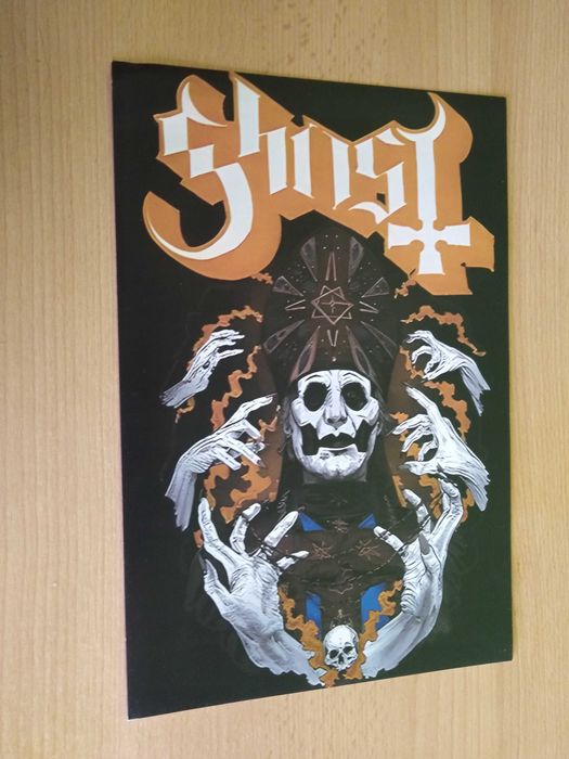 plakat zespołu muzycznego ghost