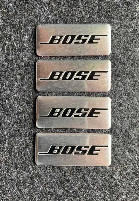 Nowy klejany emblemat logo BOSE znaczek przyklejany