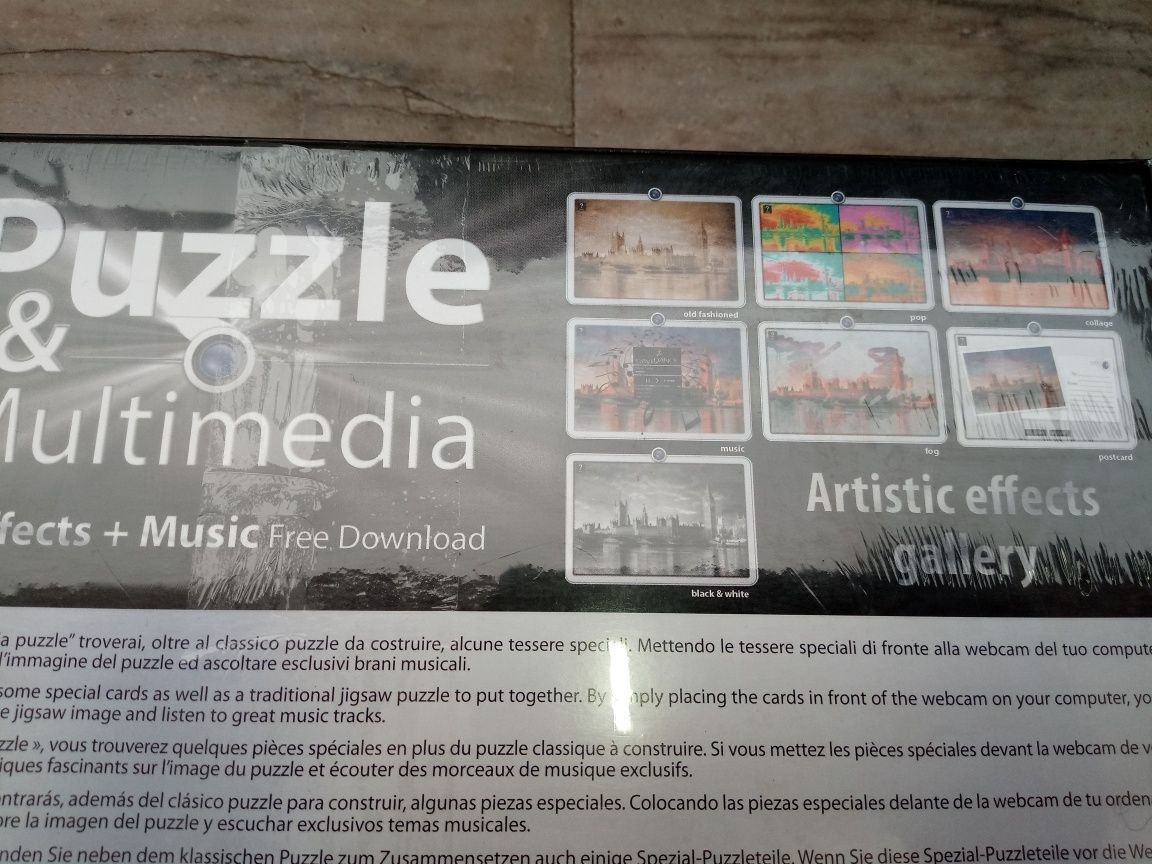 Puzzle multimedia 1000 peças novo