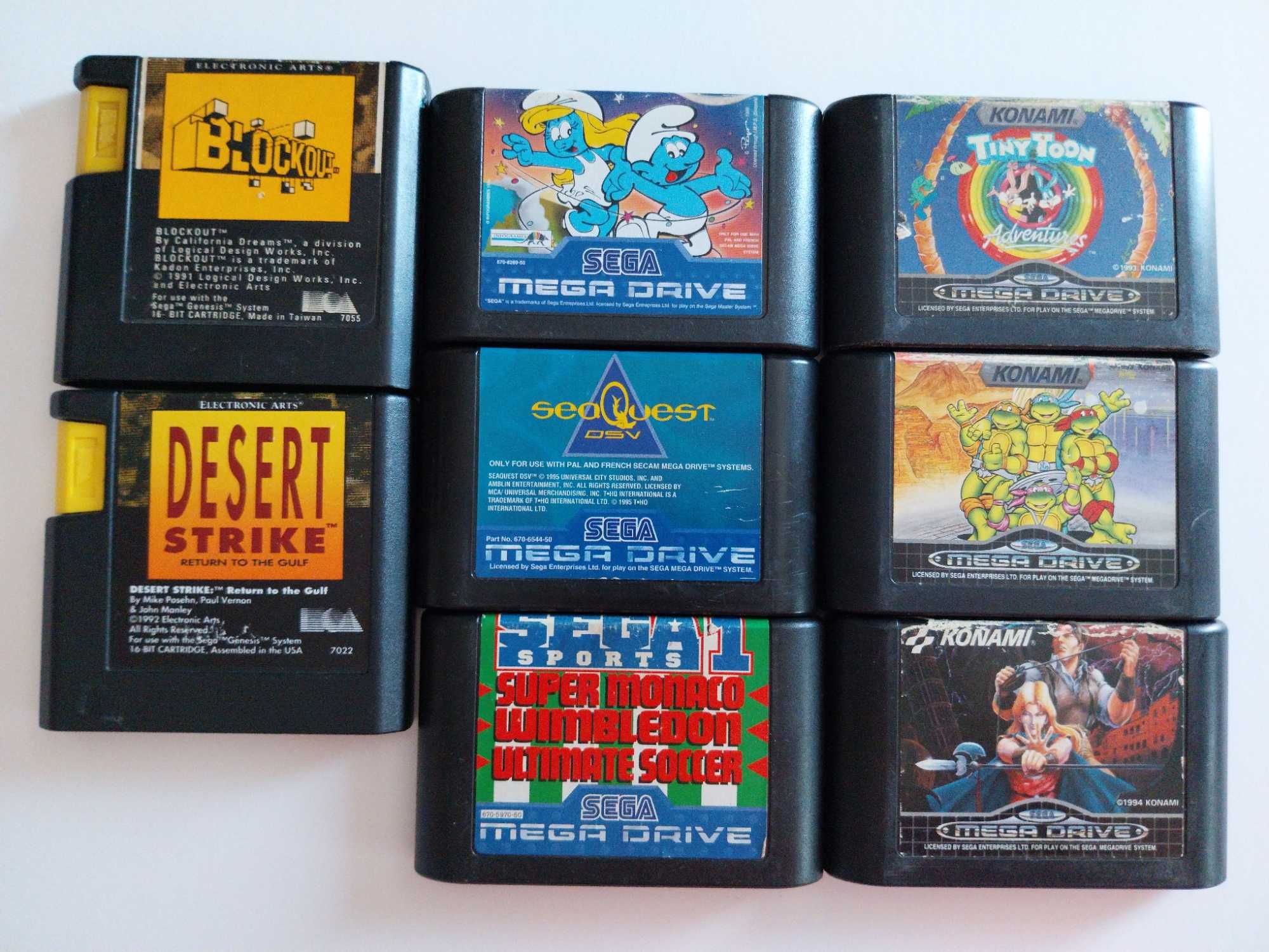 Jogos Mega Drive Lote 2