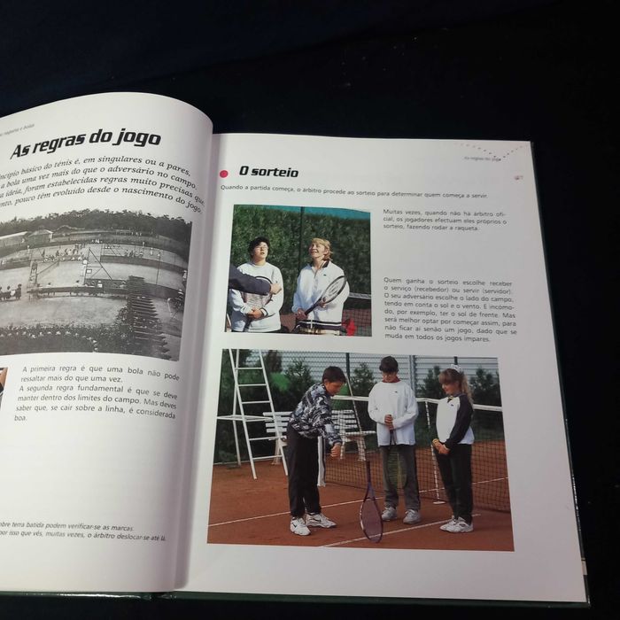 Livro de Ténis de Isabelle Demongeot