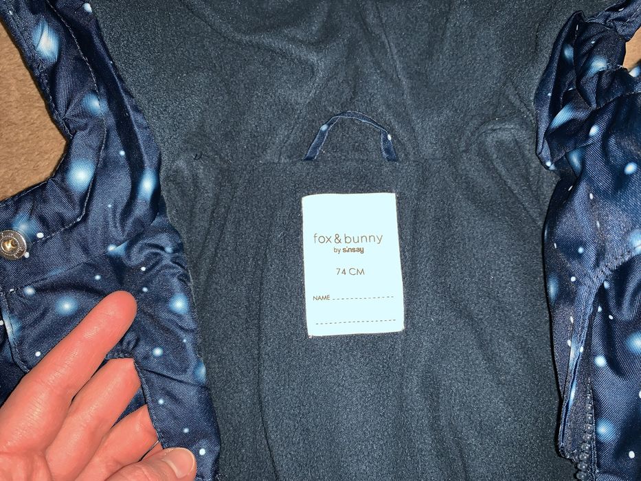 Дитячий зимовий комбінезон Sinsay 74 розмір