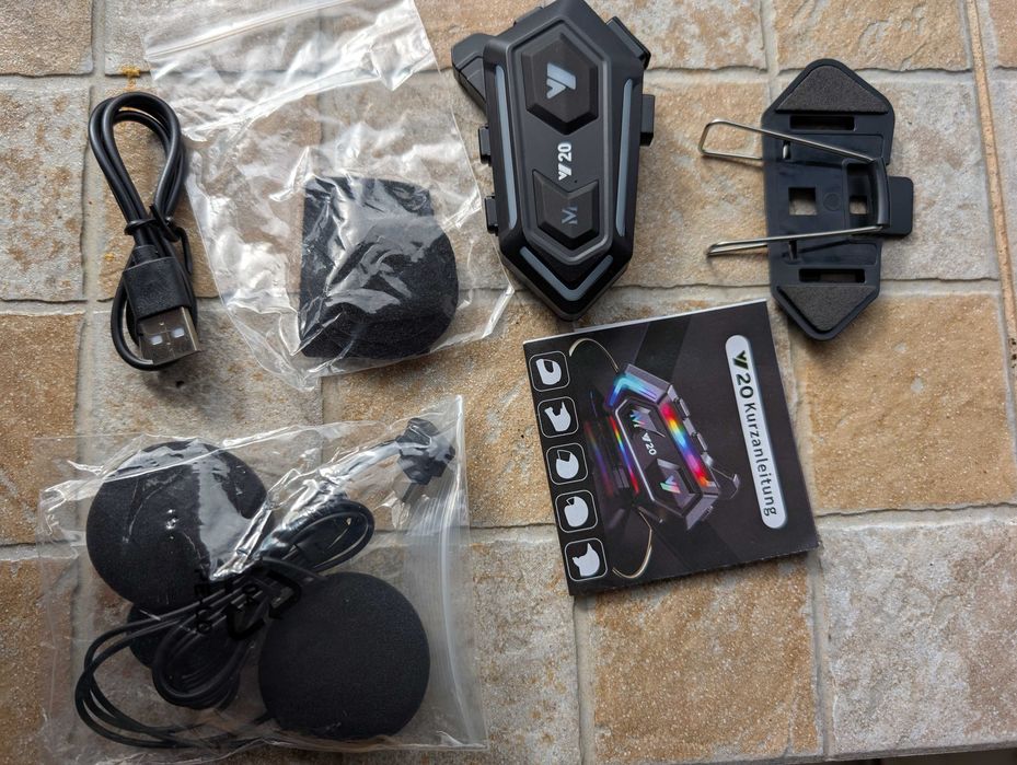 Vendo Intercomunicador Y20 para capacete fechado novo na embalagem