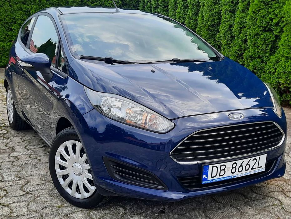 Ford Fiesta świeża z Niemiec 1.25 60KM LIFT # Klima # serwis ASO # ZAREJESTROWANA