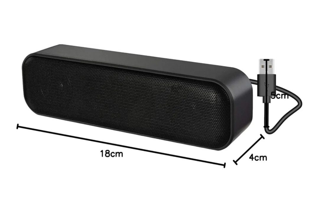 Mini soundbar głośnik komputerowy